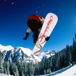 Sfondi deskto HD Snowboard - salto