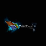 Sfondo desktop HD windows 7 black