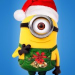 Sfondo-iphone-Natale-Minions