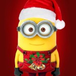 Sfondo-iphone-Natale-Minions-HD