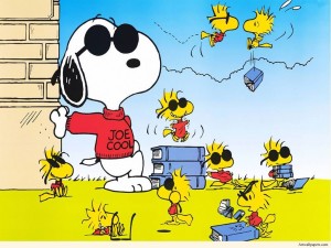 Sfondi HD cartoon Snoopy linus