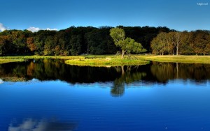 Sfondo Hd paesaggio naturale lago