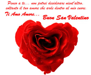 Auguri di San Valentino con dedica