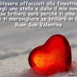 Auguri di San Valentino con dedica d'amore